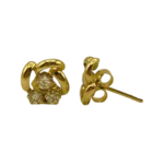 Boucles d'Oreilles Fille en Or 18k