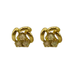 Boucles d'Oreilles Fille en Or 18k