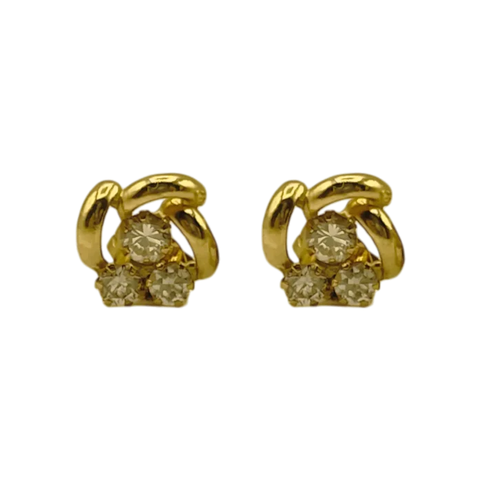 Boucles d'Oreilles Fille en Or 18k