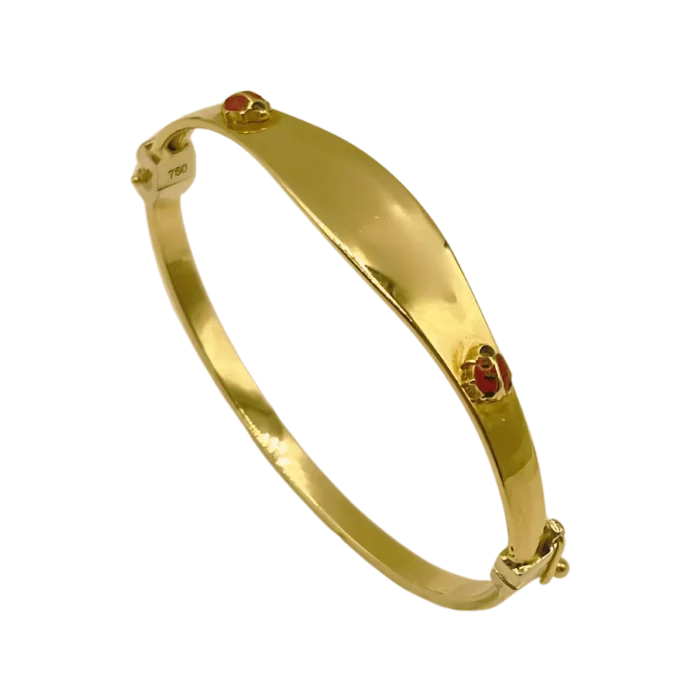 Bracelet Enfant avec 2 Coccinelles