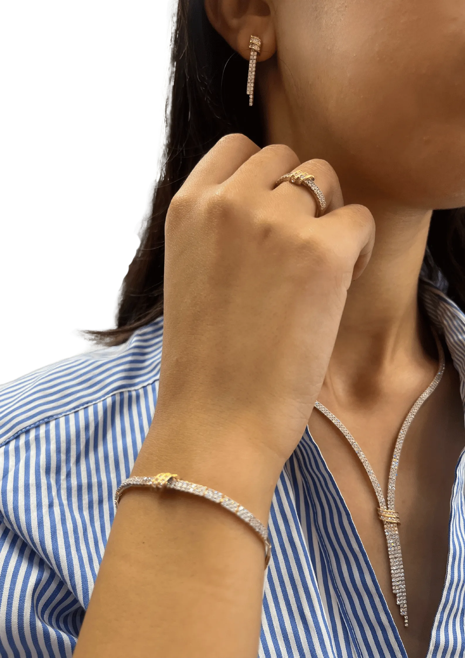 Parure de Mariage en Or 18K - gold oudaoud Parure de Mariage en Or 18K