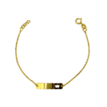 Gourmette Bébé en Or 18k
