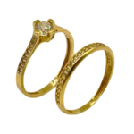 Bague Mariage en Or 18K