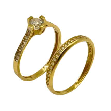 Bague Mariage en Or 18K