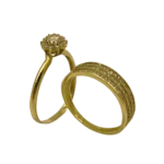 Alliance de Mariage en Or 18K