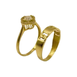 Bague de Mariage en Or 18K