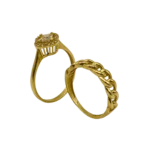 Bague de Mariage en Or 18K