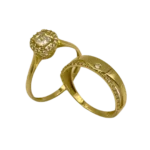 Bague de Mariage en Or 18K