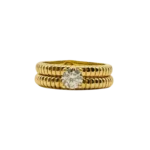 Bague de Mariage en Or 18K