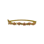 Bracelet Bébé avec Cœurs Roses