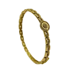 Bracelet Moderne en Or 18k Serti de Zircons