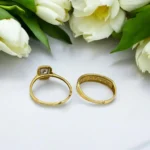 Anneau de Mariage en Or 18K