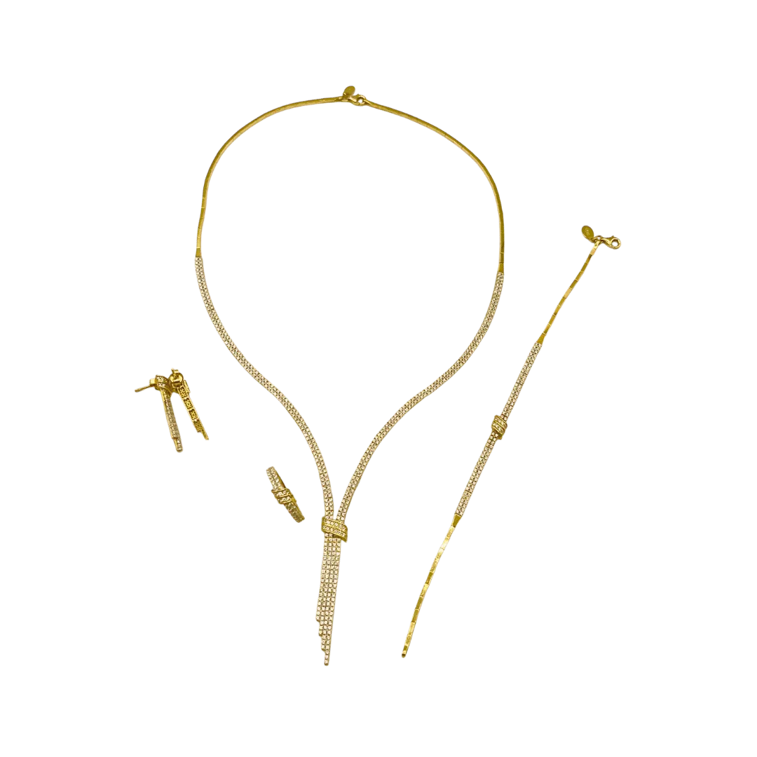 Parure de Mariage en Or 18K - gold oudaoud Parure de Mariage en Or 18K