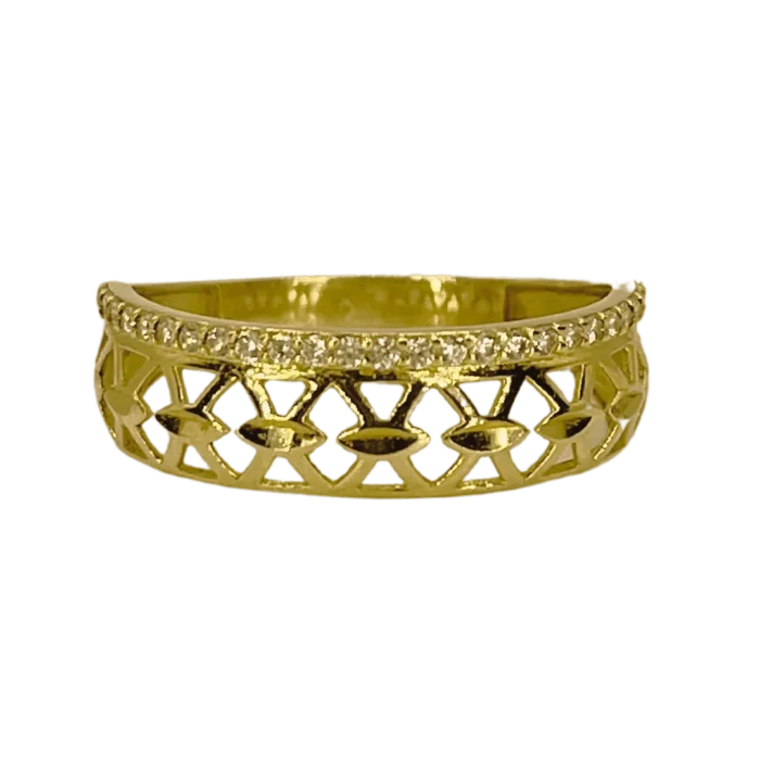 Bague Moderne en or 18k
