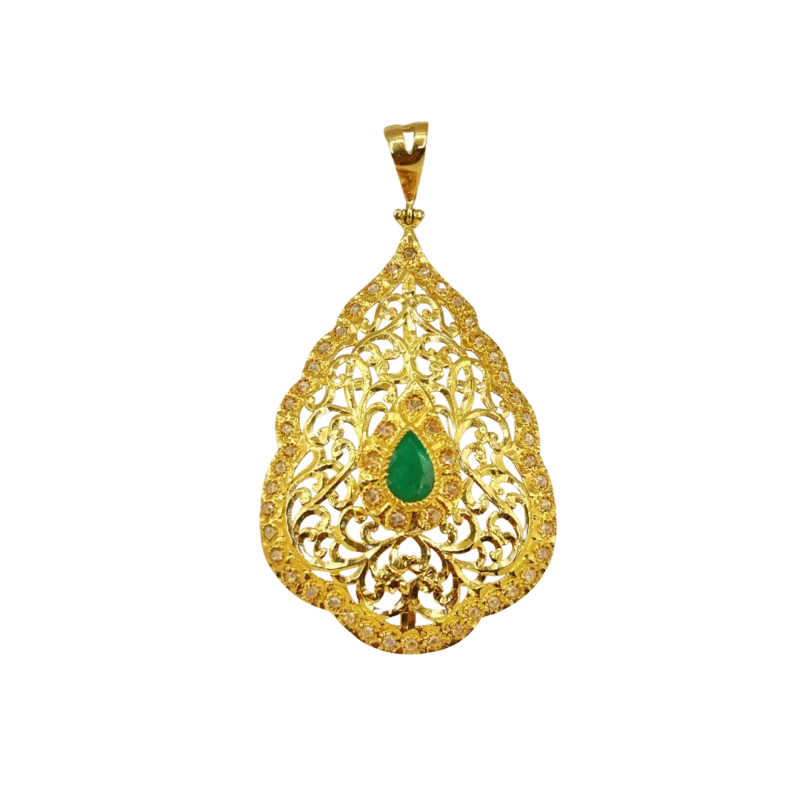 Pendentif en Or Jaune 18K