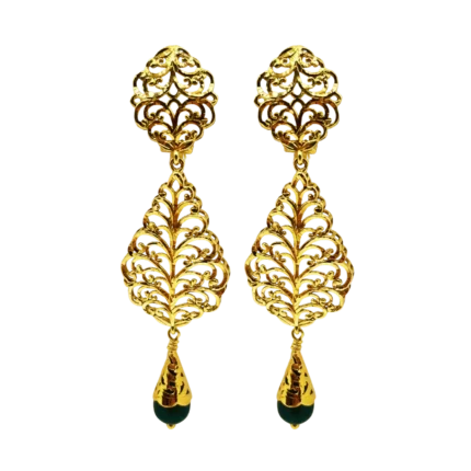 Boucles d'oreilles Traditionnelles en Or 18k