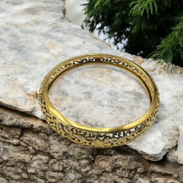 Bracelet Ajouré en Or 18K