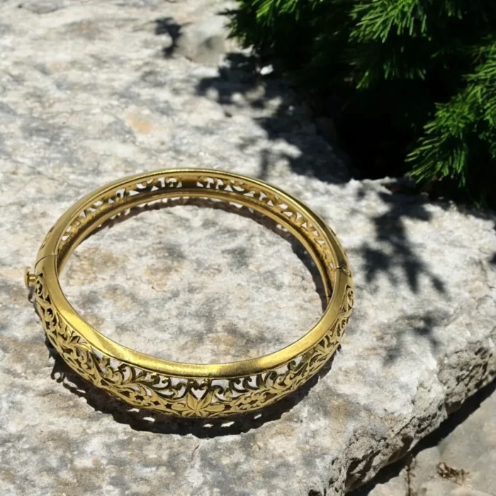 Bracelet Ajouré en Or 18K