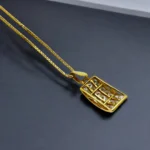 Collier Moderne Serti en Or 18K