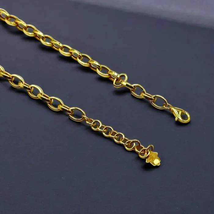 Collier en Or 18k avec Design Élégant