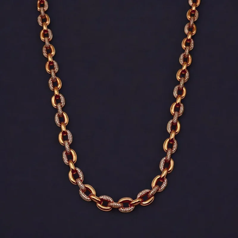 Collier Chaîne en Or Rose 18K
