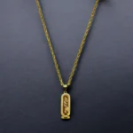 Sautoir en Or 18K avec Pendentif Égyptien