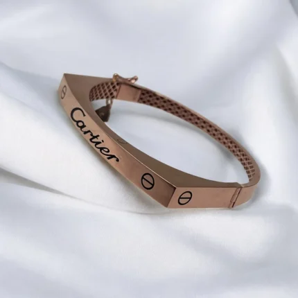 Bracelet Cartier en Or Rose 18K