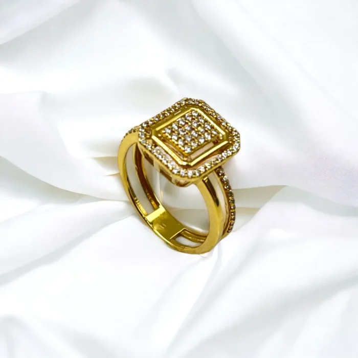 Bague de Fiançailles en Or 18K