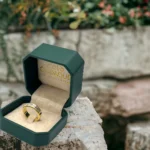 Bague en Or Jaune et Blanc 18K