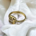 Bague de Fiançailles en Or 18K