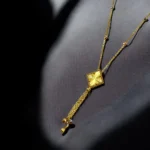 Chaîne Pendentif Raffiné en Or Jaune 18K