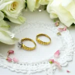 Alliance de mariage en or 18k