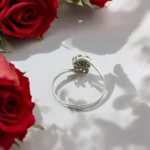 Bague de Mariage en Or Blanc 18k