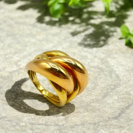 Élégante Bague en Or 18k