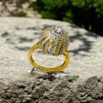 Bague Oursin en Or 18k