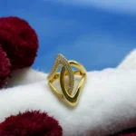 Bague Moderne en Or Jaune 18K