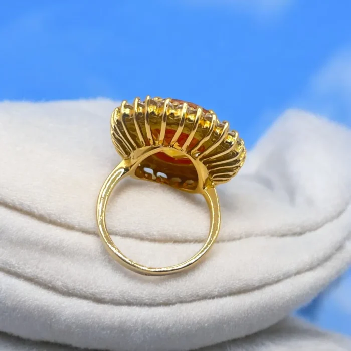 Bague Majestueuse en Or Jaune 18K