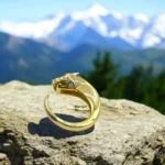 Bague Panthère en Or 18K - Élégance Sauvage