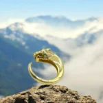 Bague Panthère en Or 18K - Élégance Sauvage