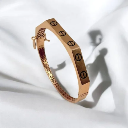 Bracelet Cartier en Or Rose 18K