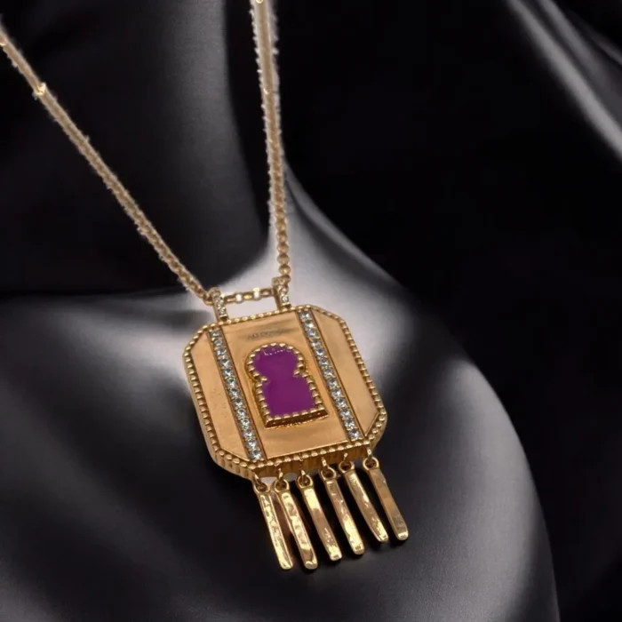 Sautoir avec Pendentif Porte Bab El Mansour