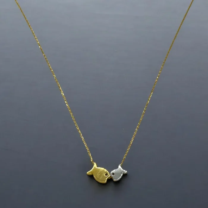 Collier Excellence en Or jaune 18K