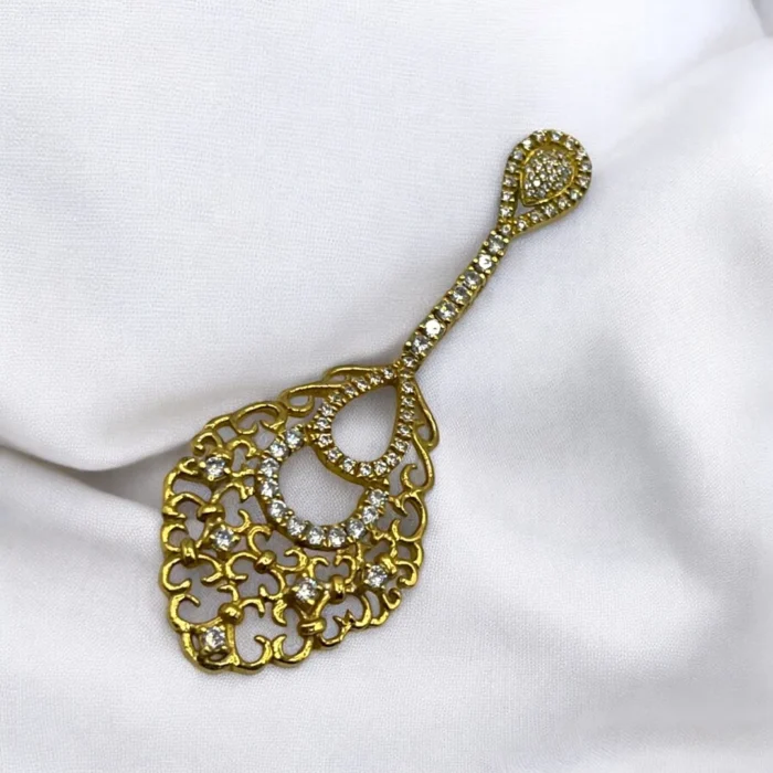 Magnifique Pendentif en Or 18 Carats