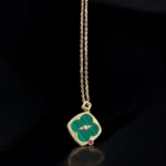 Chaîne Élégante avec Pendentif en Or et Diamant - BIJOUTERIE OUDAOUD -