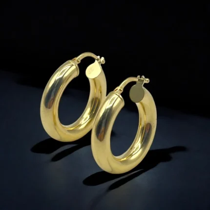 Boucles en Or 18k - Simplicité et Élégance