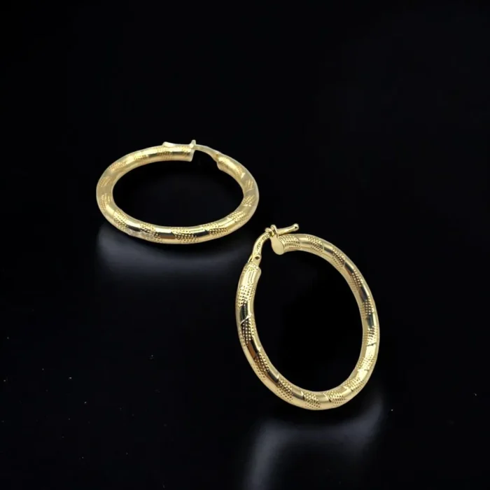 Boucles d’Oreilles en Or 18K - Élégance Discrète