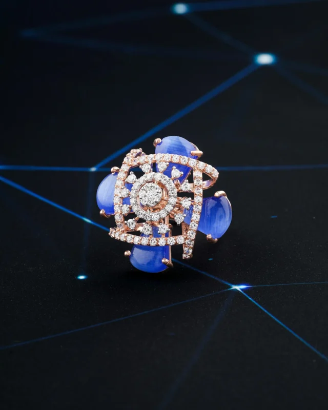 Bague Cocktail en Or 18K