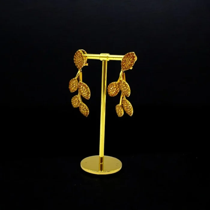 Boucles d'Oreilles en Or Jaune 18K