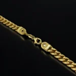 Chaîne Solide en Or Jaune 18K
