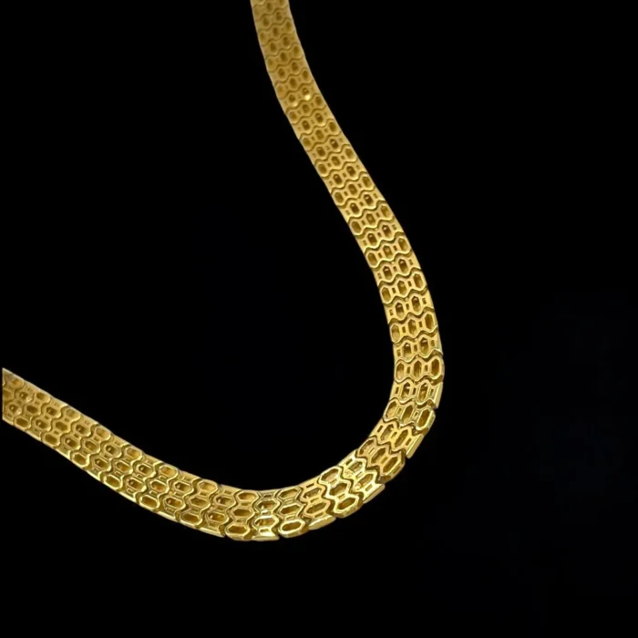Magnifique Collier en Or Jaune 18K